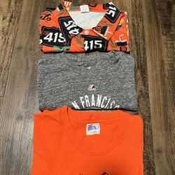 SF Giants Shirts. 