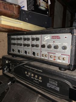 Amps and cabinets guitar equipment