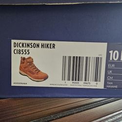 ROCKPORT Dickinson Hiker Hiking Boots Mens Tan Suede