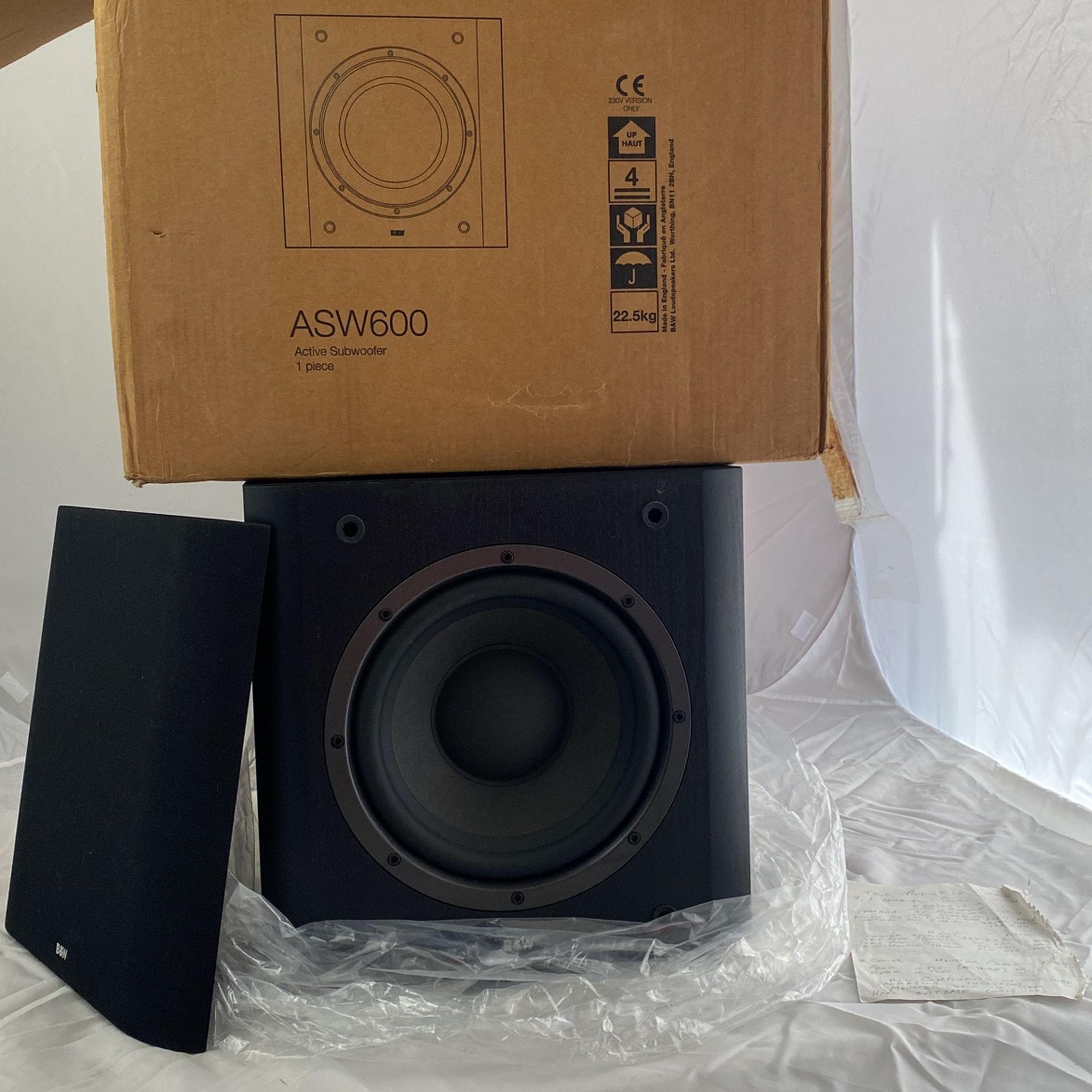 B&W Sub Woofer ASW 600