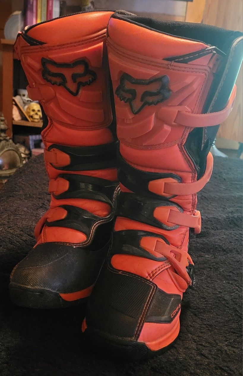 Youth Size 5 Fox Comp5 Riding Boots