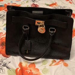 Black Michael Kors handbag(large size)
