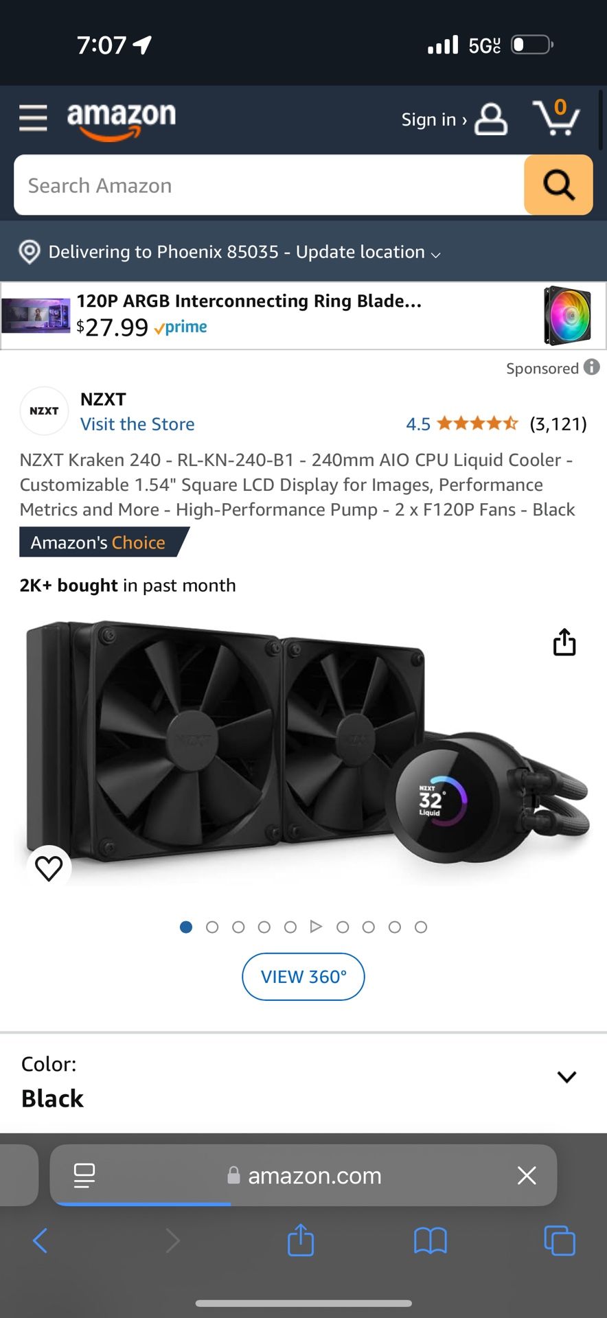 Aio Nzxt