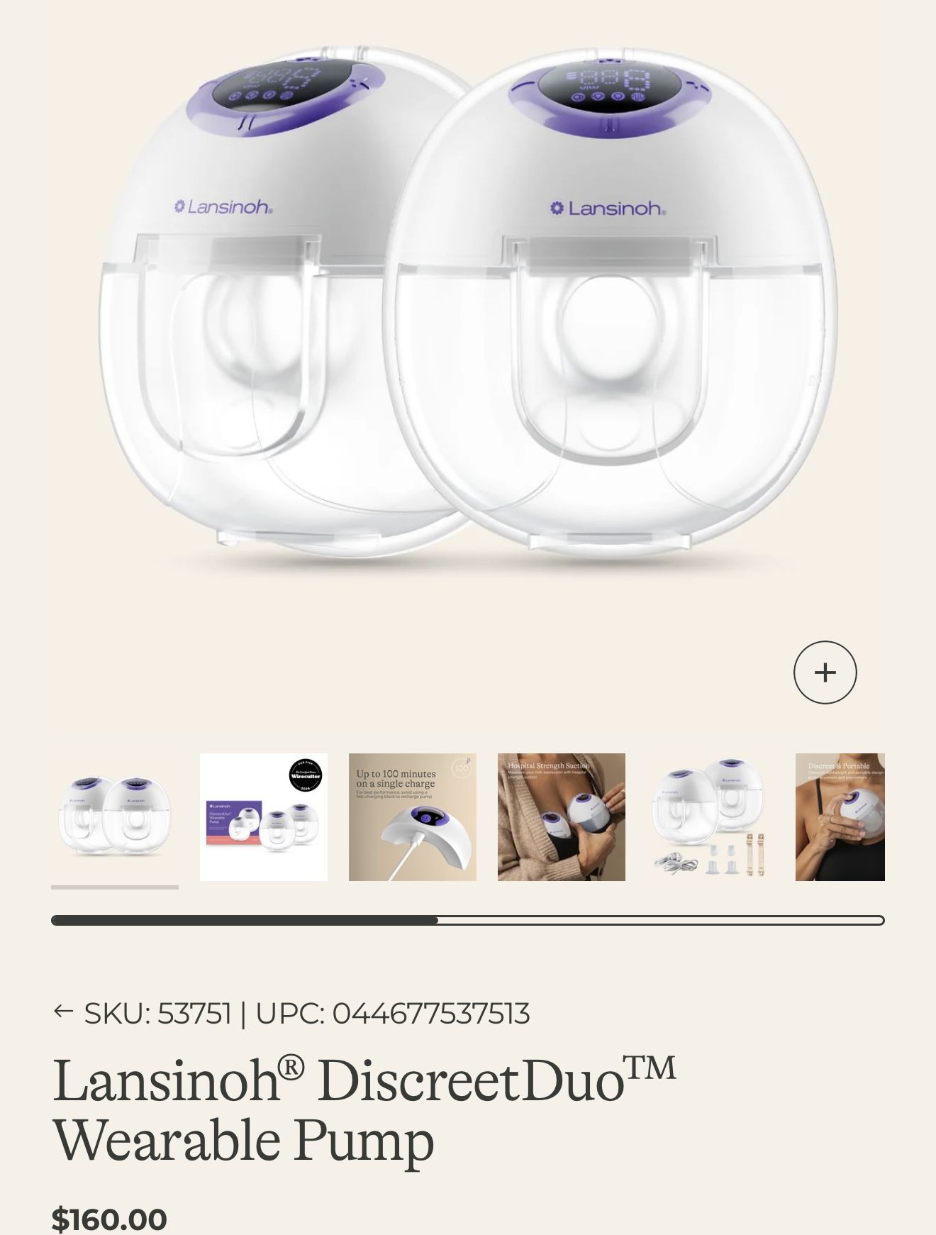 Lansinoh Wearable Pump