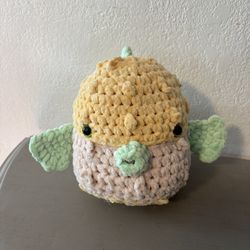 Handmade Amigurumi Puffer Fish 