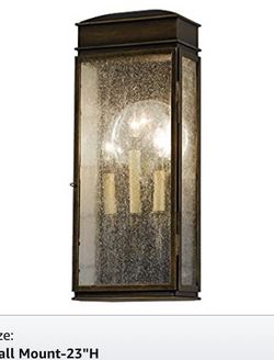 •••FEISS, Outdoor Wall Fixture•••