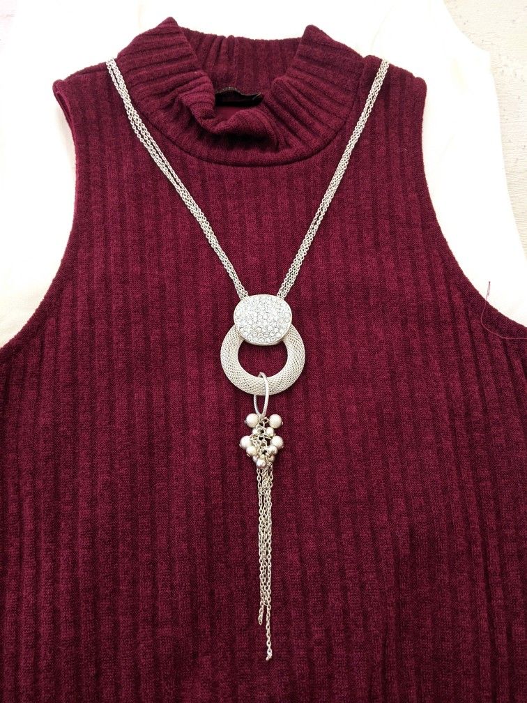 Vintage Necklace, Hollow Mystic2, For Wedding, Anniversary, Valentine's Day, Only 10% of my original purchase price