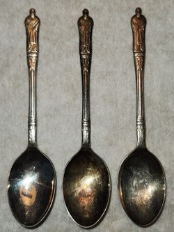 3 Apostle E.P.N.S Sheffield England Spoon
