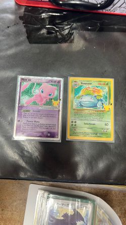 Mew Ex And Venusaur