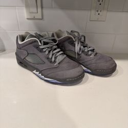 Jordan 5s Cool grey Golf Shoes. Size 10. No Box 