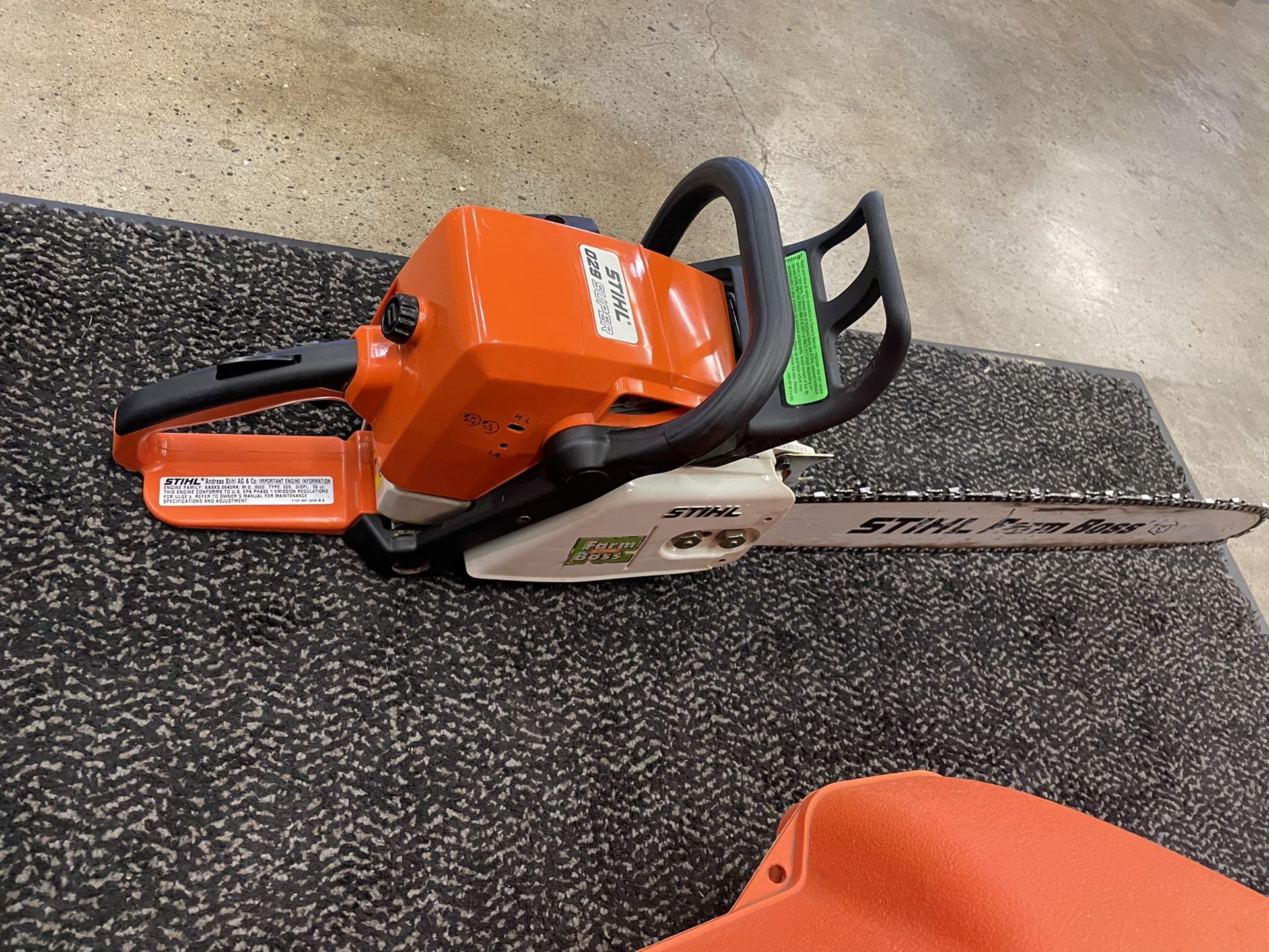 Stihl 029 Super Chainsaw Farm Boss 20” Gas Chainsaw W Case No Trades