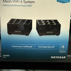 Nighthawk Wifi Mesh System 
