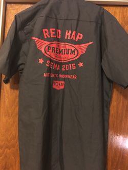 New Red Kap SEMA 2015 Grey Short Sleeve Size Large WorkWear