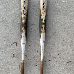 2 Goat Bats One Is Really Dented And 1is Ok