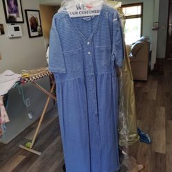 Dress Denim Plus Size