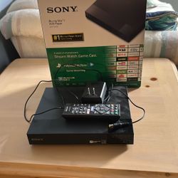 Rarely Used Sony DVD Player Blu Ray Disc