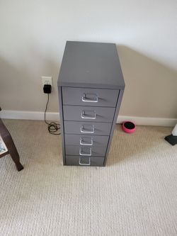 Ikea metal drawer cabinet  6 drawer