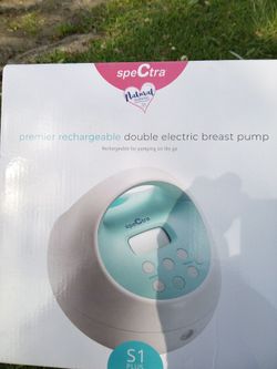 Double electric breast pump