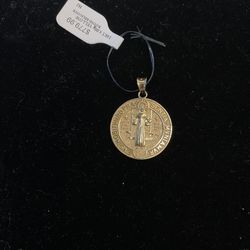 14KT Saint Benedict 40667-1