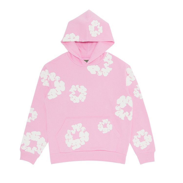 pink denim tears hoodie