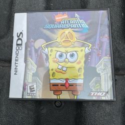 SPONGEBOB ATLANTIS SQUAREPANTIS  Nintendo DS 