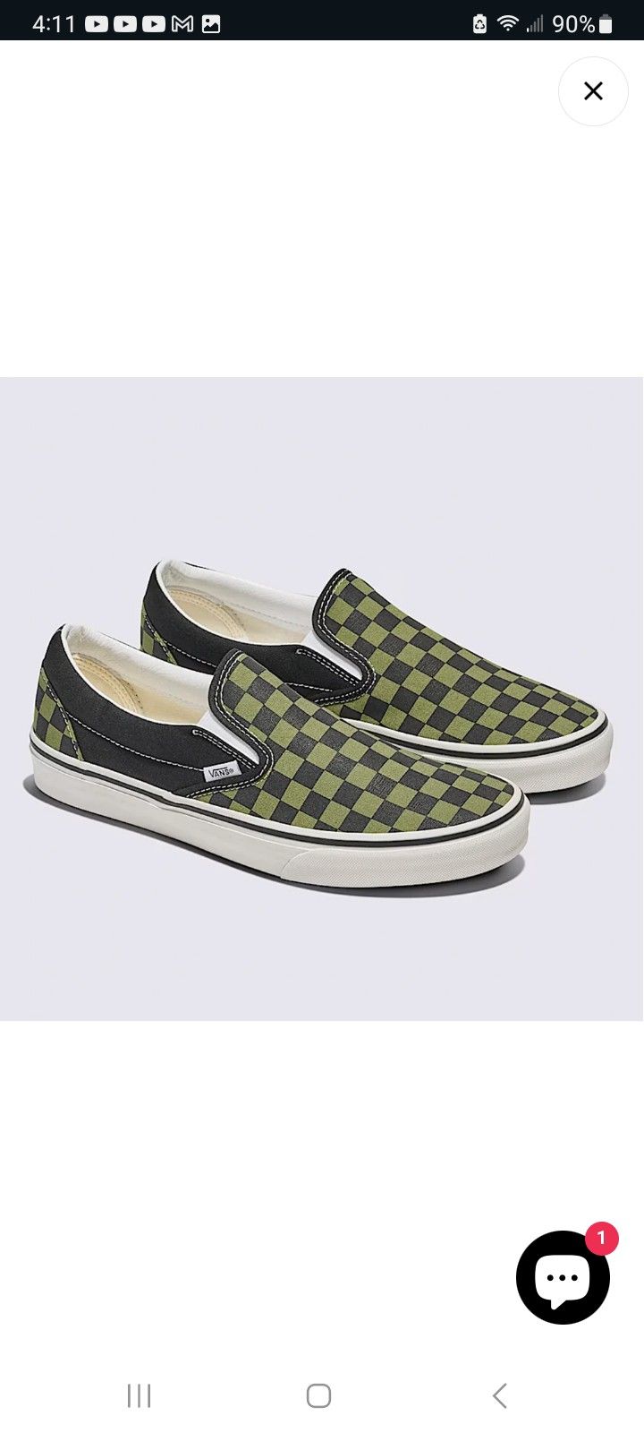 Classic Slip-On Checkerboard Shoe