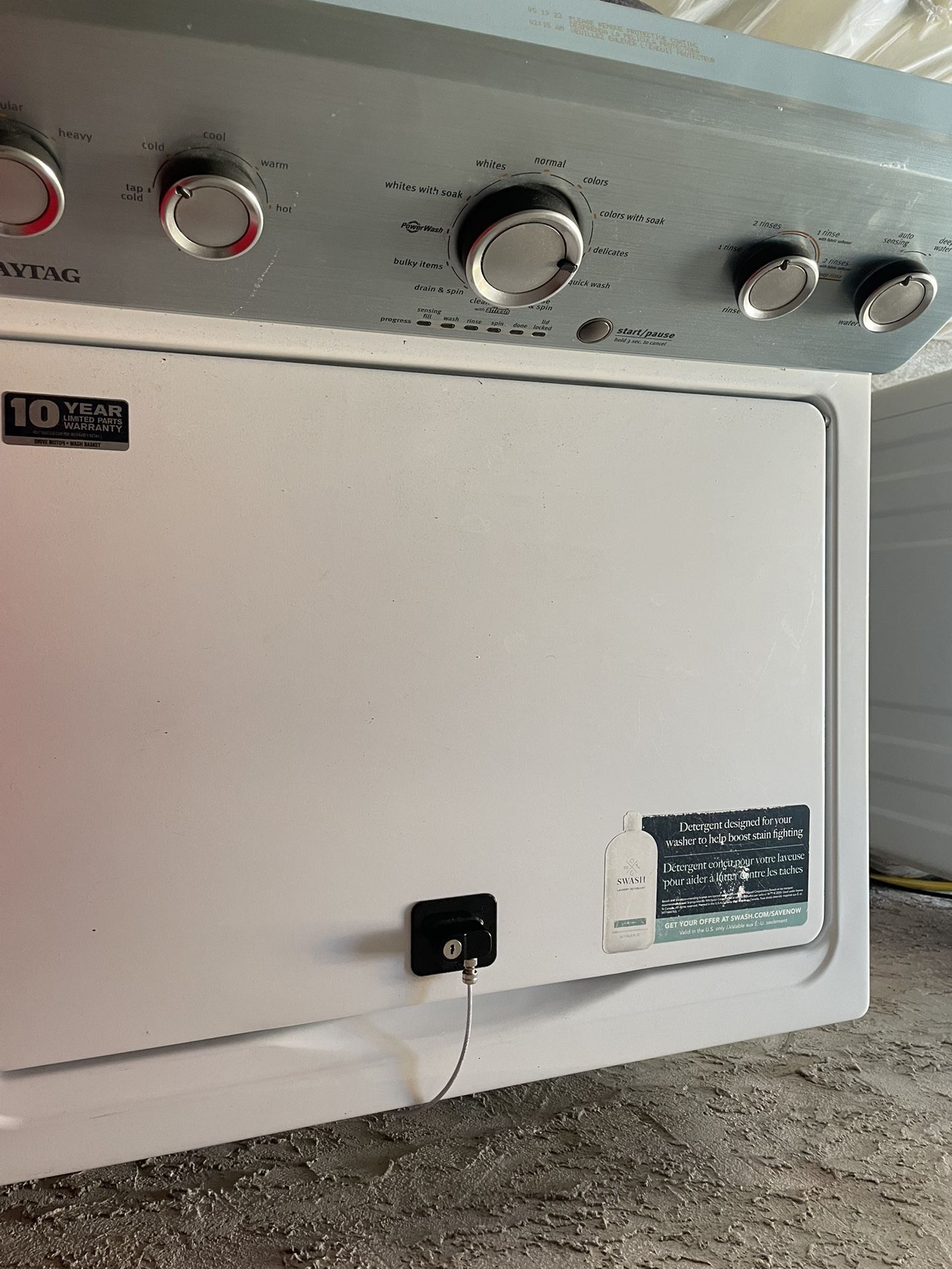 Samsung waher and dryer (ONLY SOLD TOGETHER)