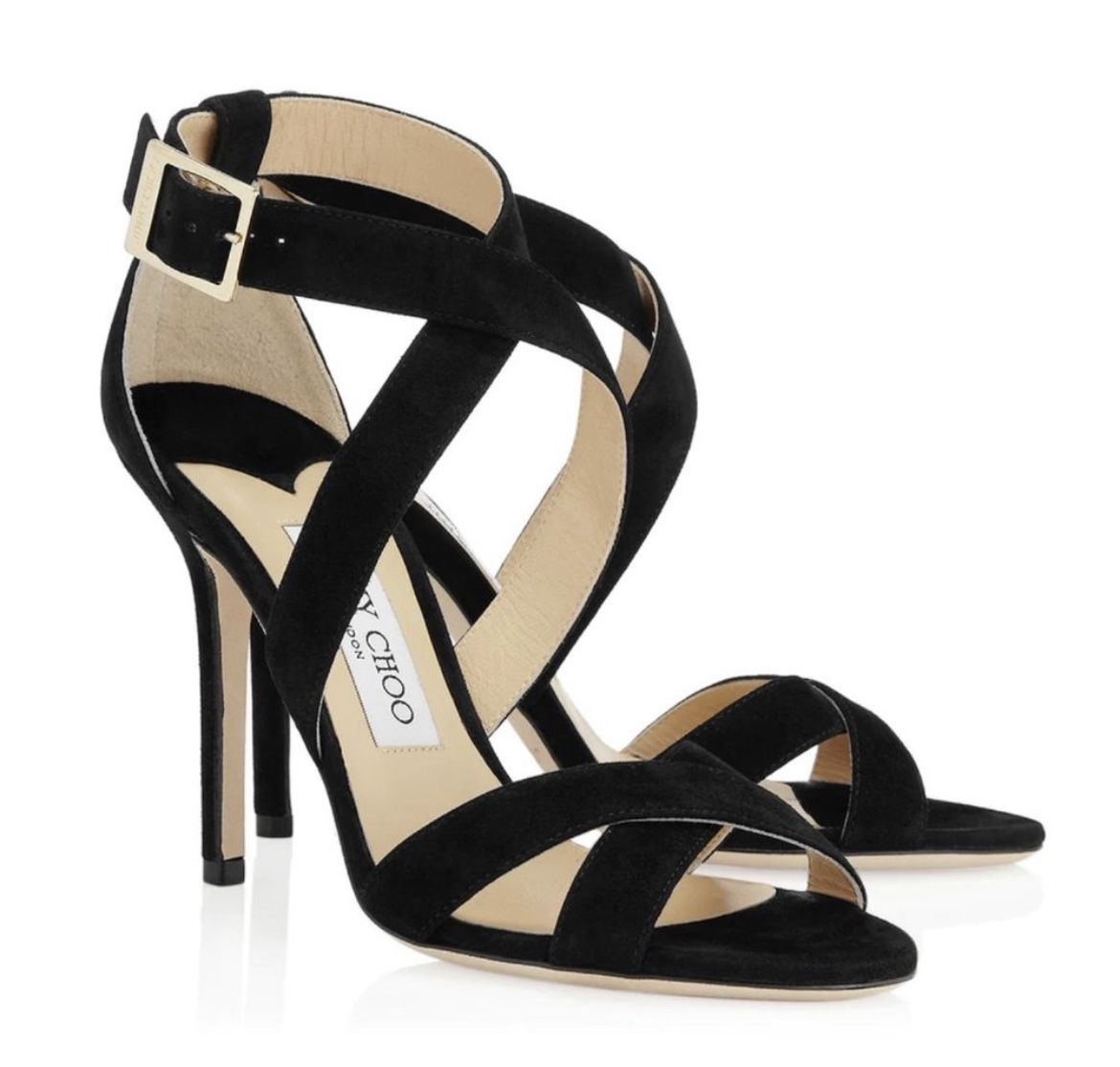 Jimmy Choo Lottie Osue Heels Black 👠 