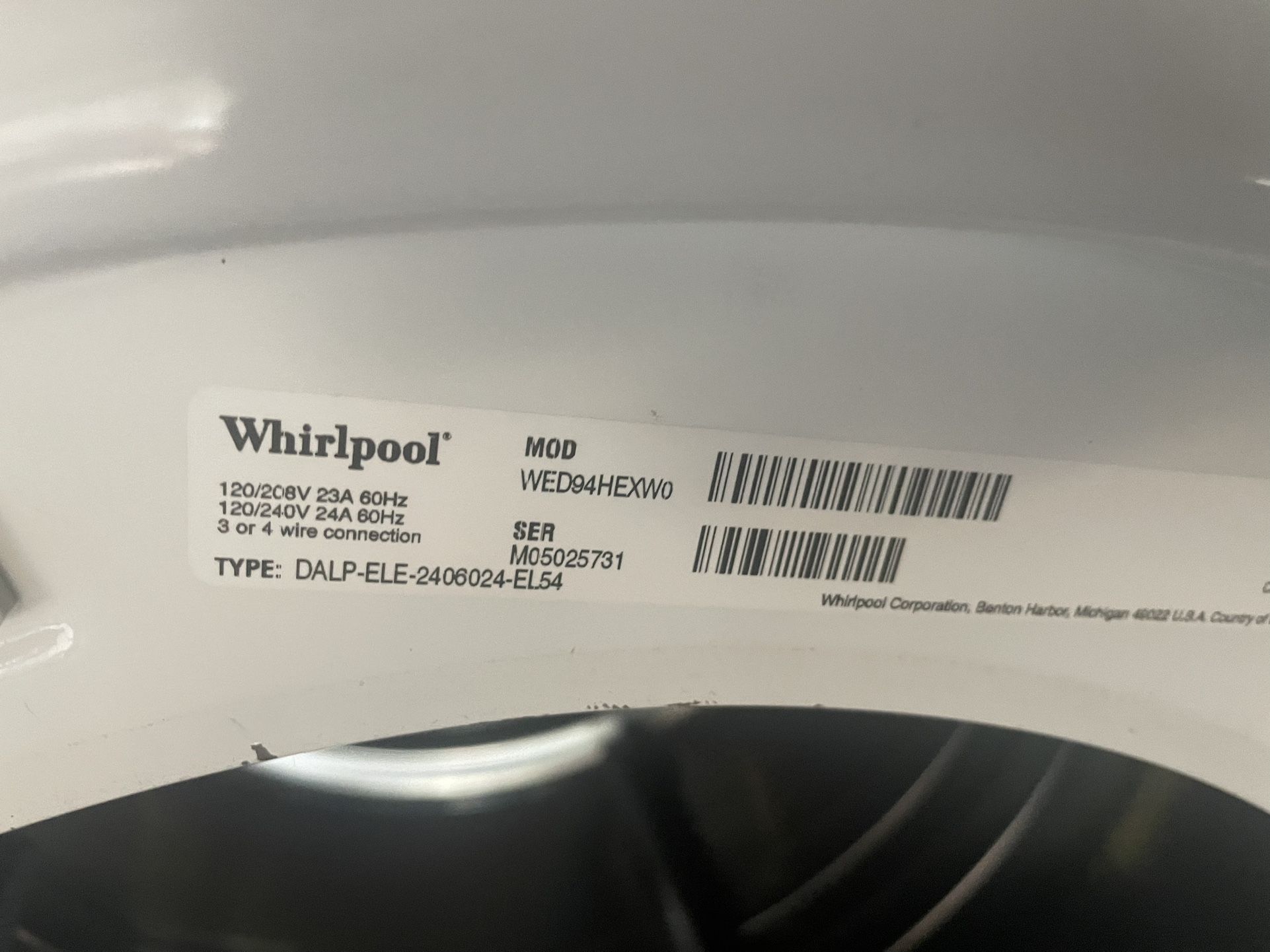 Electric Dryer $250 (negotiable)