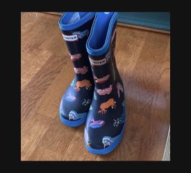 Hunter Kids' First Sea Creature Rain Boots  12/13