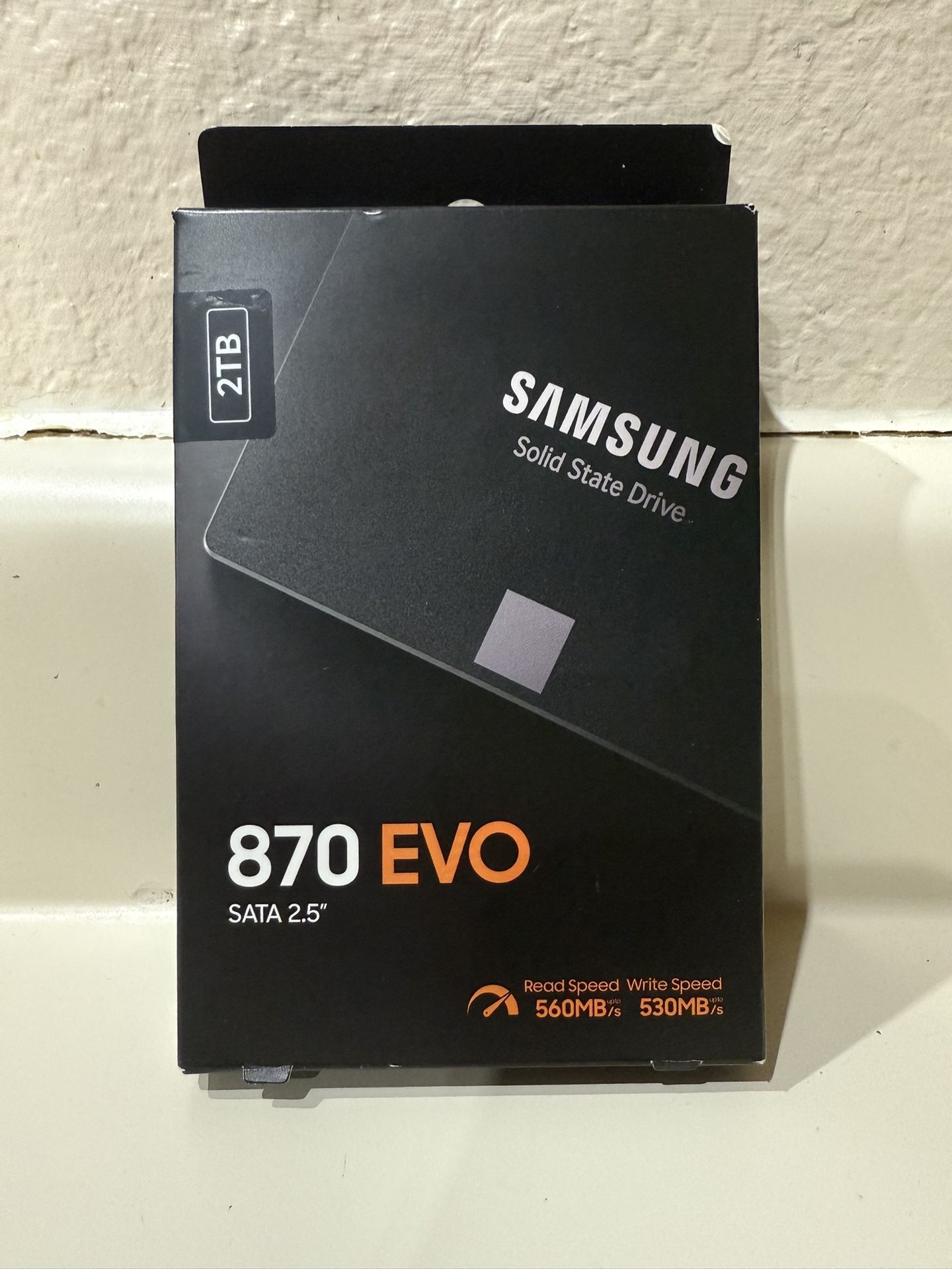 Samsung 870 EVO 2TB 2.5" SATA III Internal SSD (MZ-77E2T0) Sealed