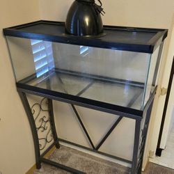 Reptile / Critter Tank W/ Stand & Accessories 