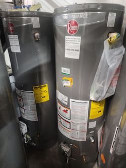 New water heater