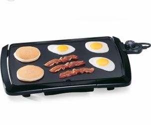 Electric griddle