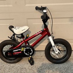 RoyalBaby Freestyle Outdoor Kids Bicycle 12-inch / Red