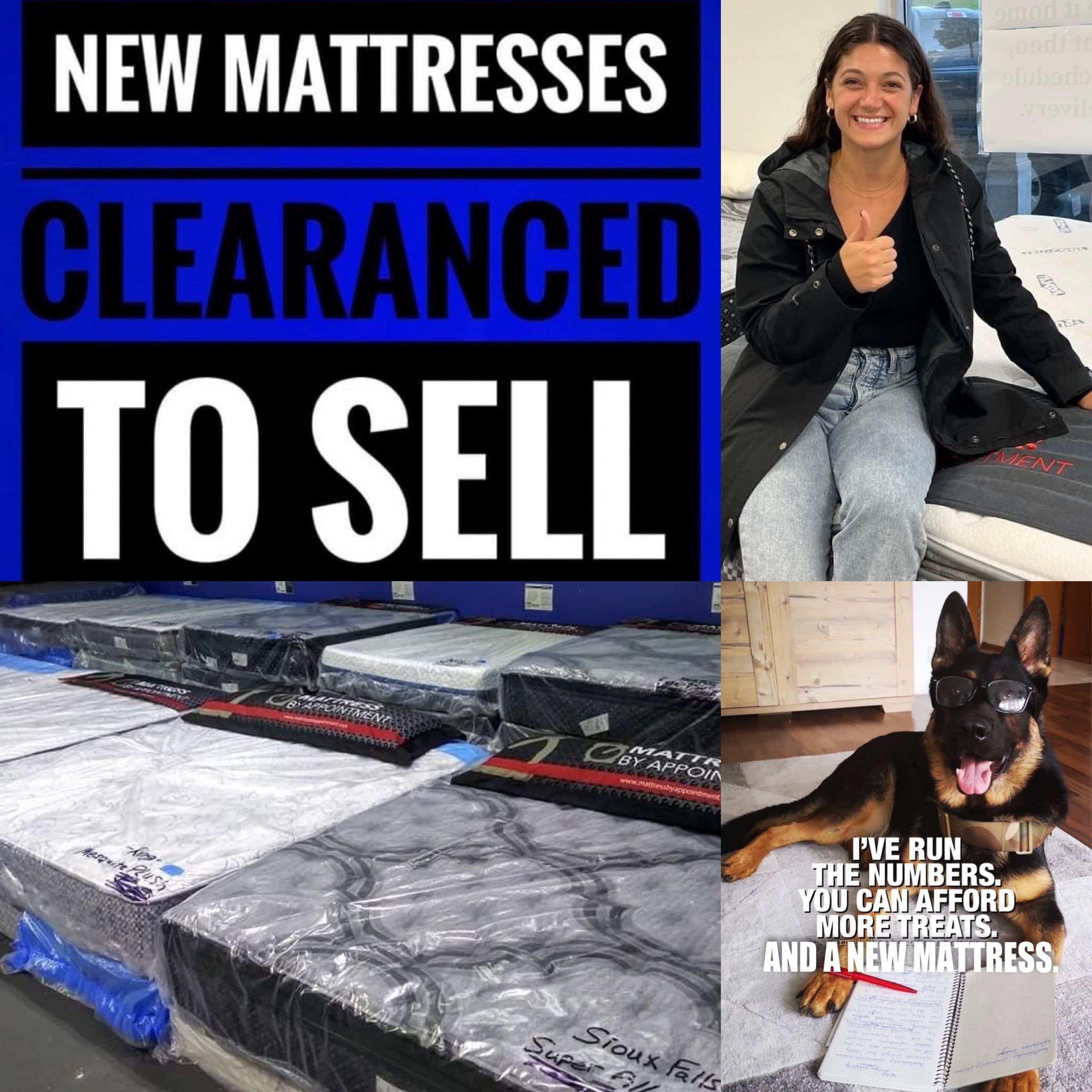 Something comfortable, durable, and AFFORDABLE? BRAND NEW Queen, King, Full Twin mattress / New Bed! 