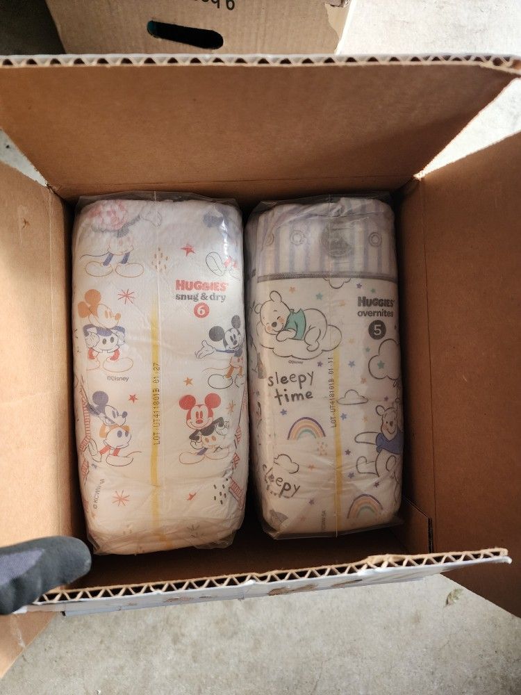 Huggies 5 , 6 Mix Box Price Is Firm