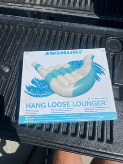 Swimline Hang Loose Lounger inflatable pool float swim river lake beach raft