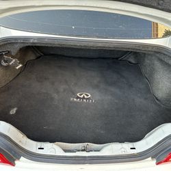 G37 S Coupe Trunk Mat
