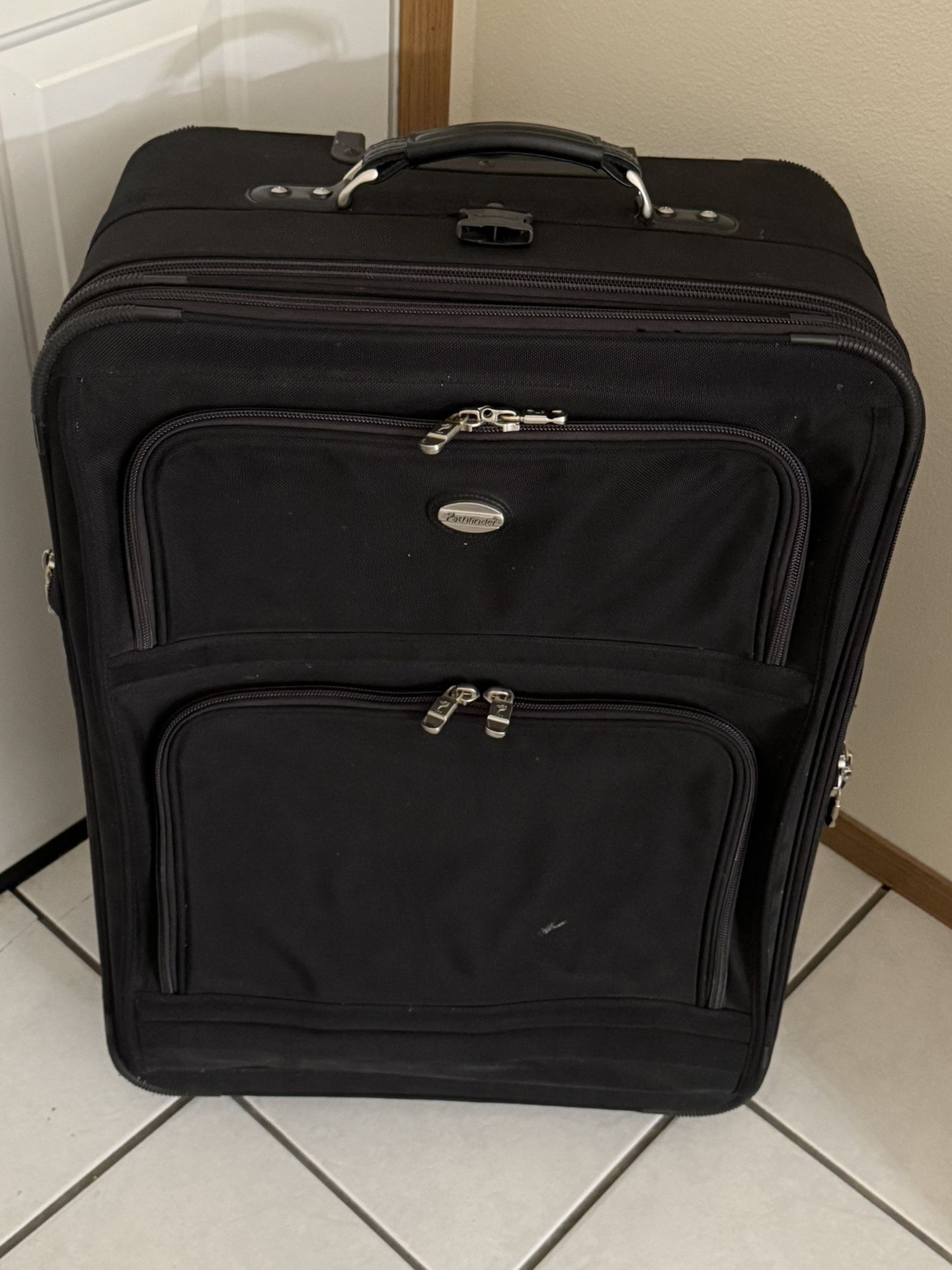 Gently Used; Pathfinder Black XL; Expandable Luggage