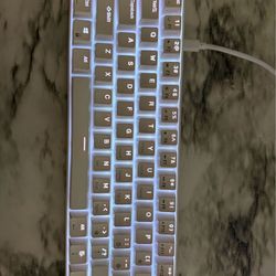 RK Royal Kludge RK61 Mechanical Keyboard (White)