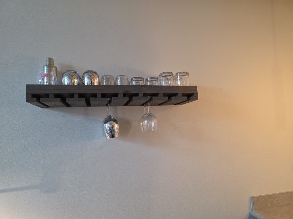 Wine Rack Grey
