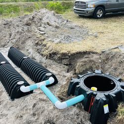 🇺🇸 Drain Field and Septic Tank ( all sizes todos los tamaños )