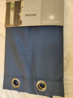 2 New Grommet Panel Curtains