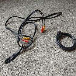 A/V Cable & HDMI Cable