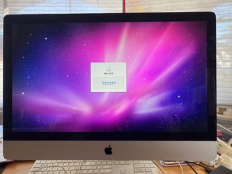 iMac 27” 2011 i5 Needs Harddrive. All else good.