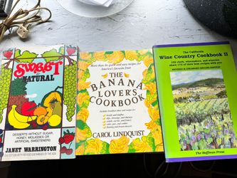 Three Unique Cookbooks - Lot Of 3