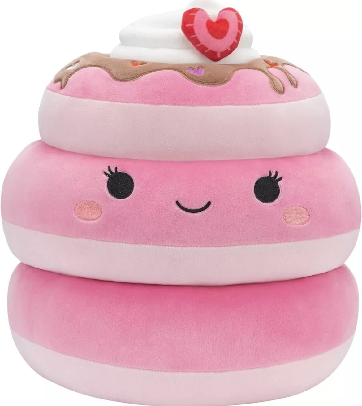 Hugging Pillow Toy Cute Stuffed Soft Plushie Decor for Kids - Straw Pancake 11''