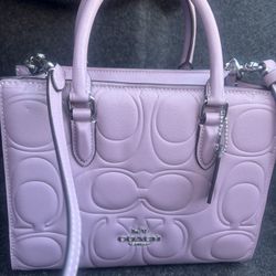 New Purple Coach Bag 