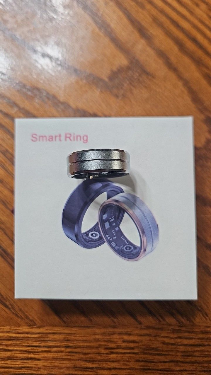 Smart Ring Size 10, Brand New Silver